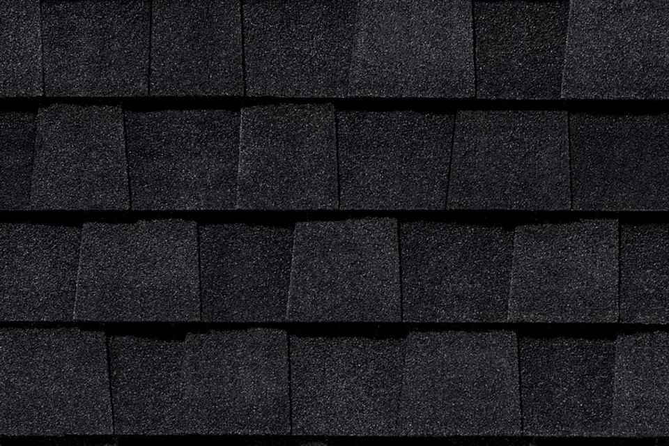 Roofing shingles dark